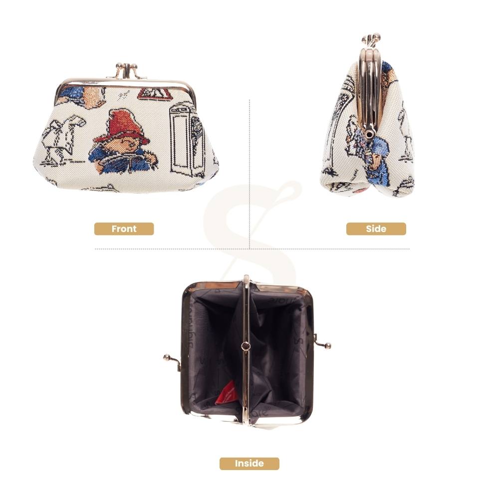 Paddington Bear Frame Purse for Coins