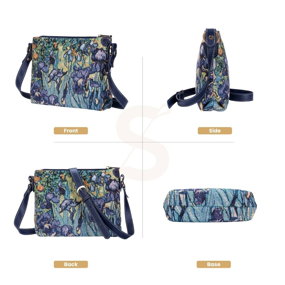 Van Gogh Iris Crossbody Bag