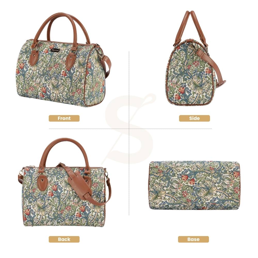William Morris Golden Lily Travel Bag
