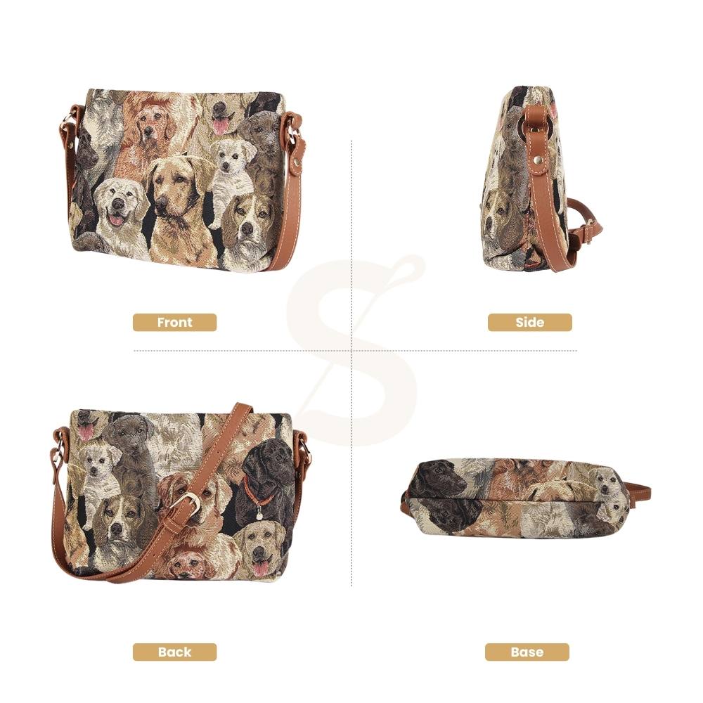 Labrador Dog Crossbody Bag