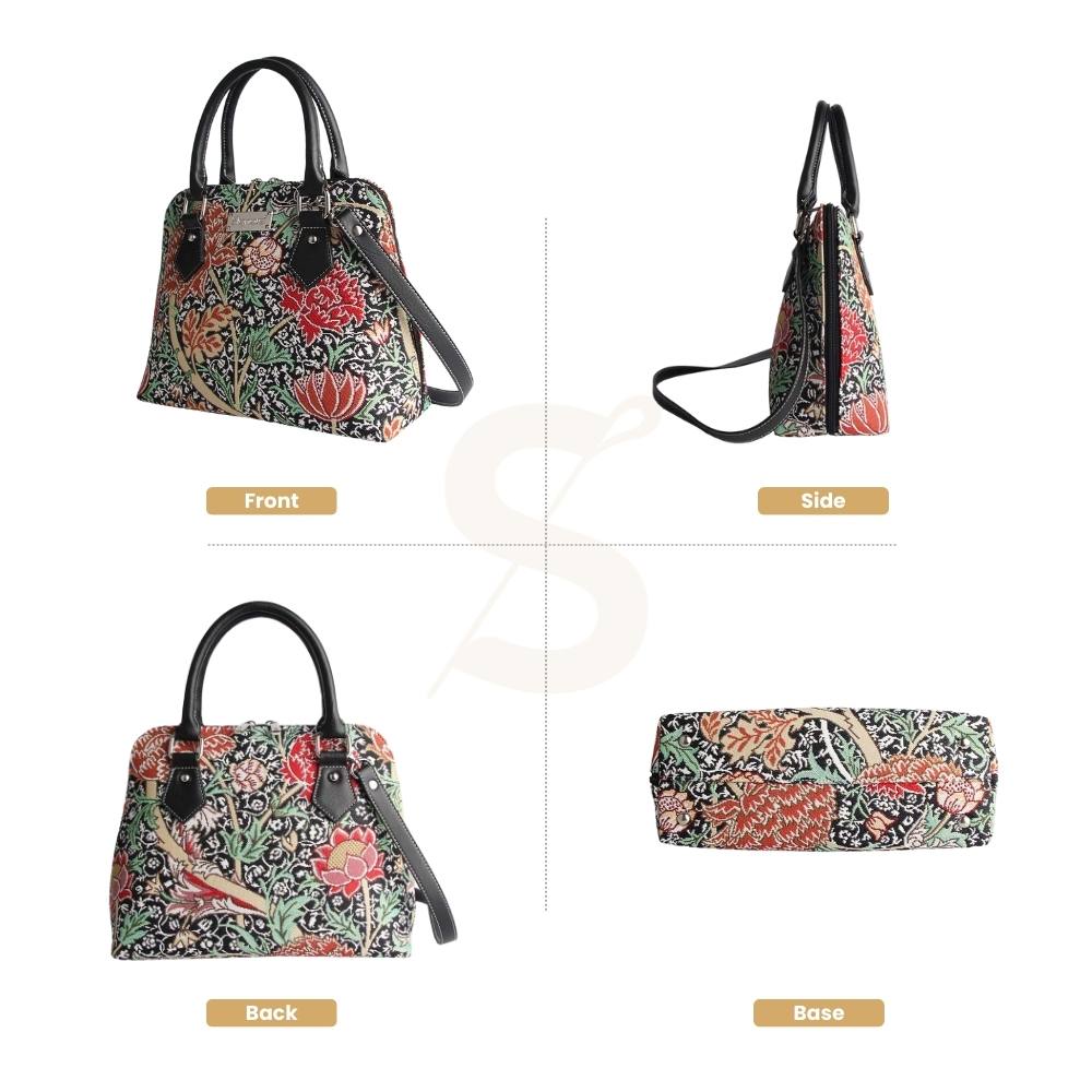 William Morris The Cray Convertible Top Handle Purse Handbag