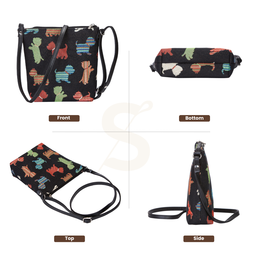 Playful Puppy Dog Sling Bag