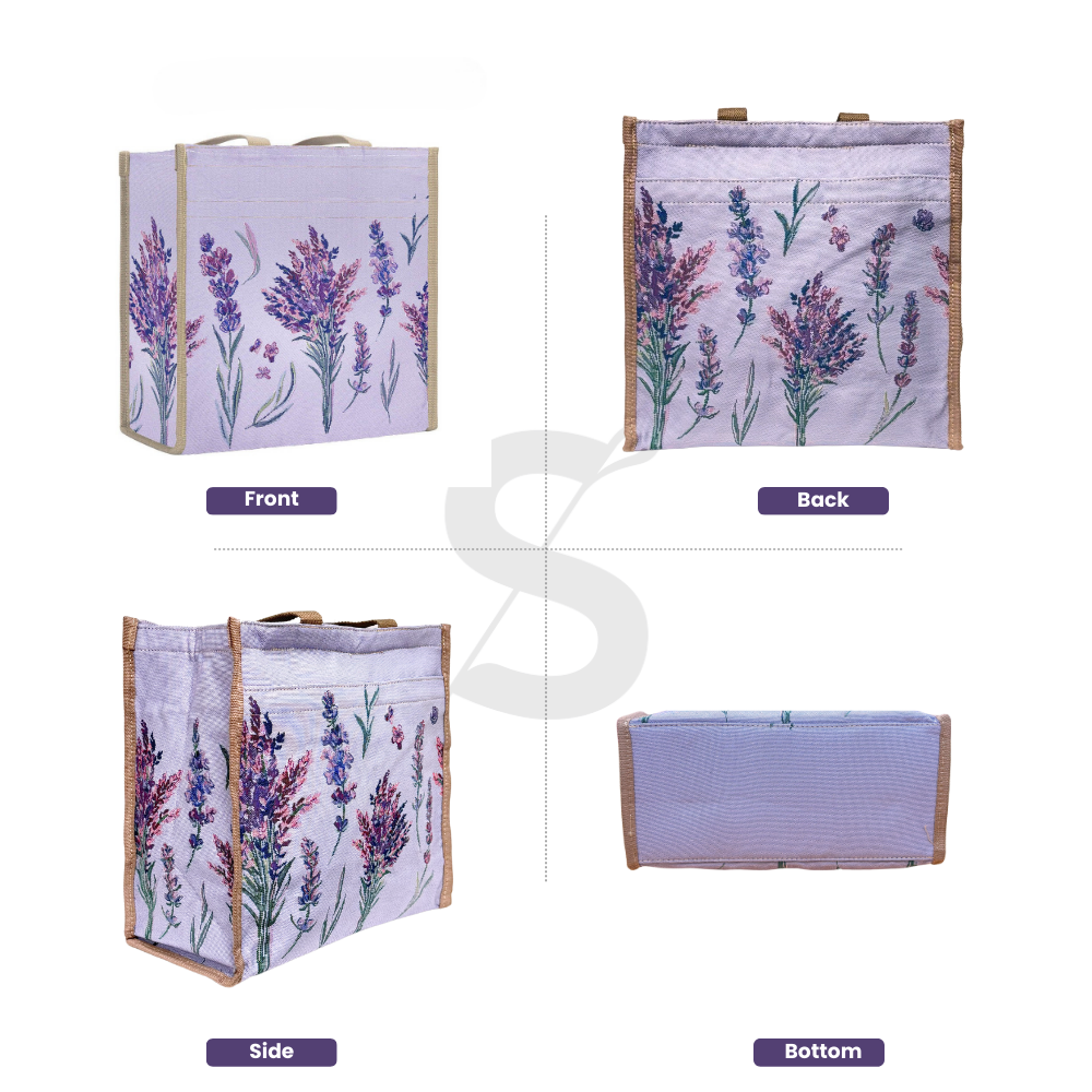 Lavender Shopper Bag