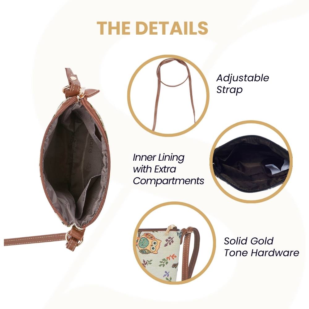 Owl Animal Design Sling Bag