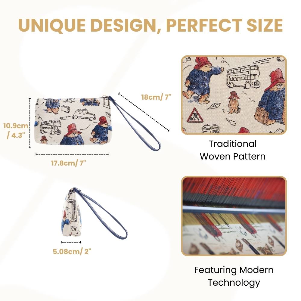 Paddington Bear Wristlet Purse