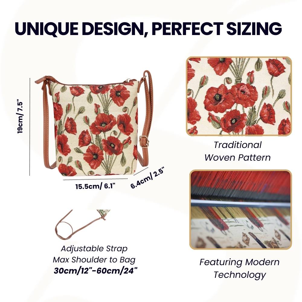 Poppy Red Sling Bag