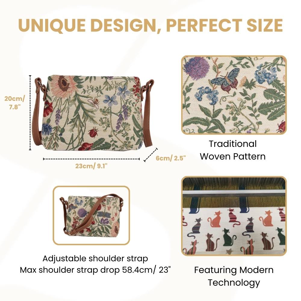 Morning Garden Crossbody Bag