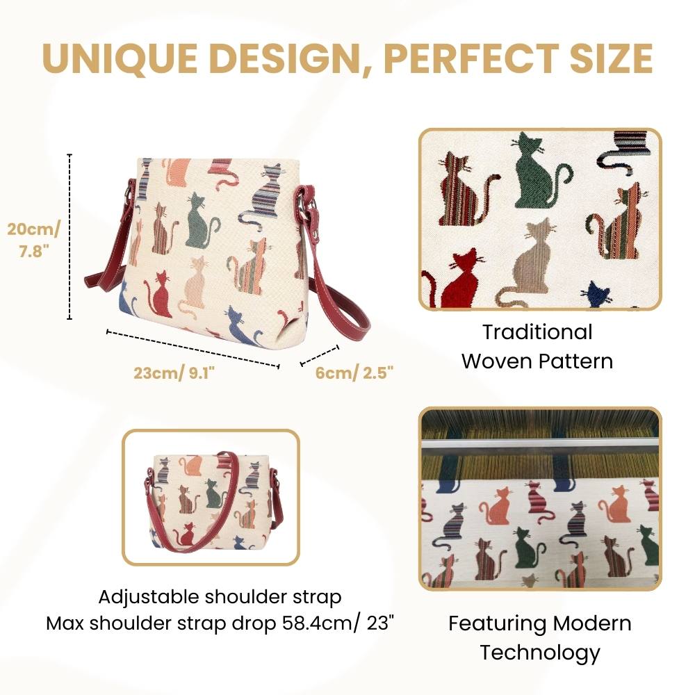 Cheeky Cat Crossbody Bag