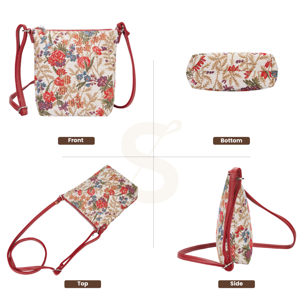 Flower Meadow V&A Licensed Sling Bag