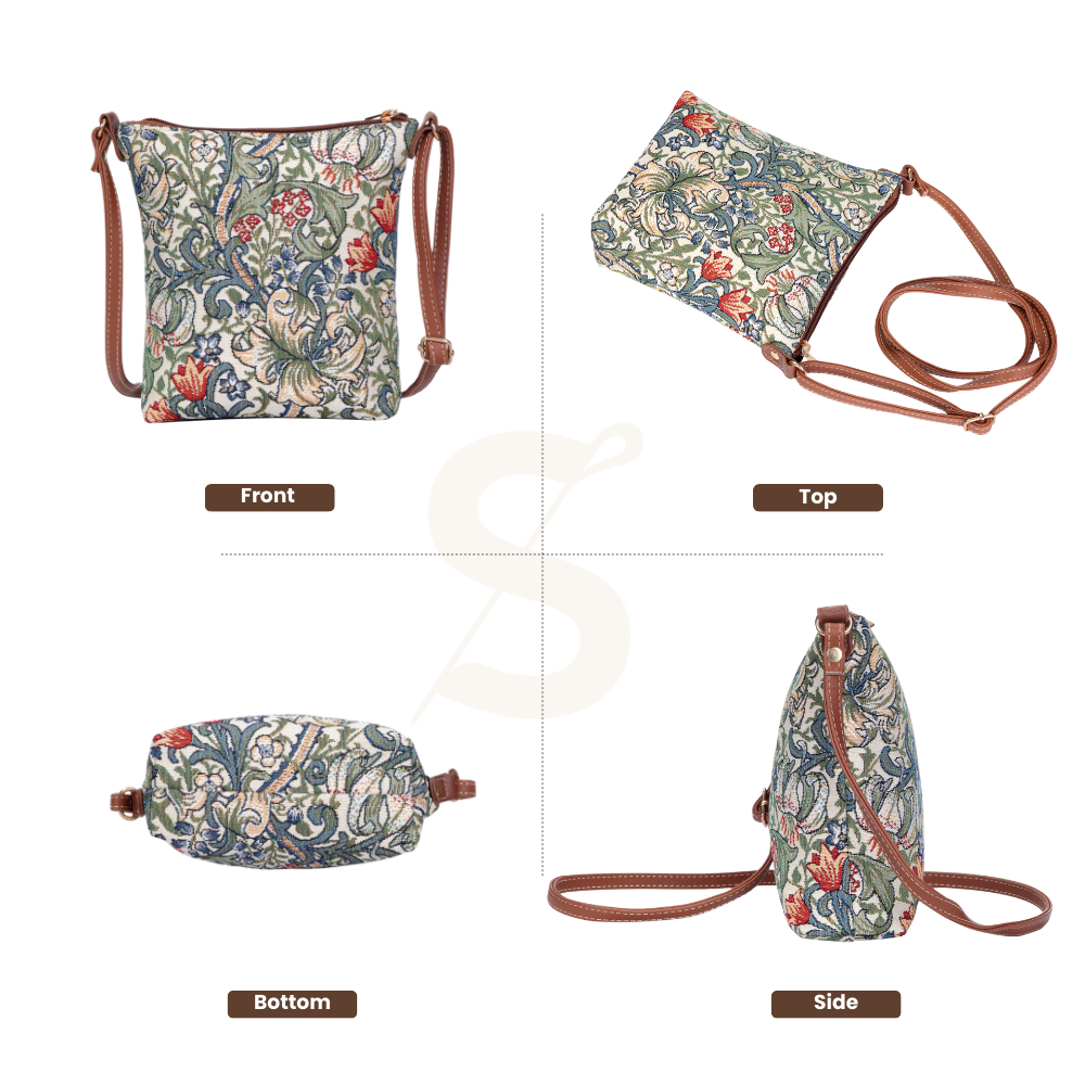 William Morris Golden Lily Sling Bag