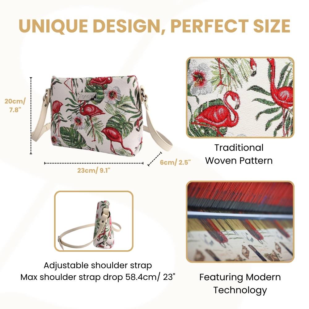 Flamingo Crossbody Bag