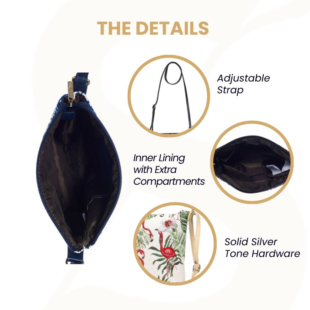Flamingo Animal Design Sling Bag
