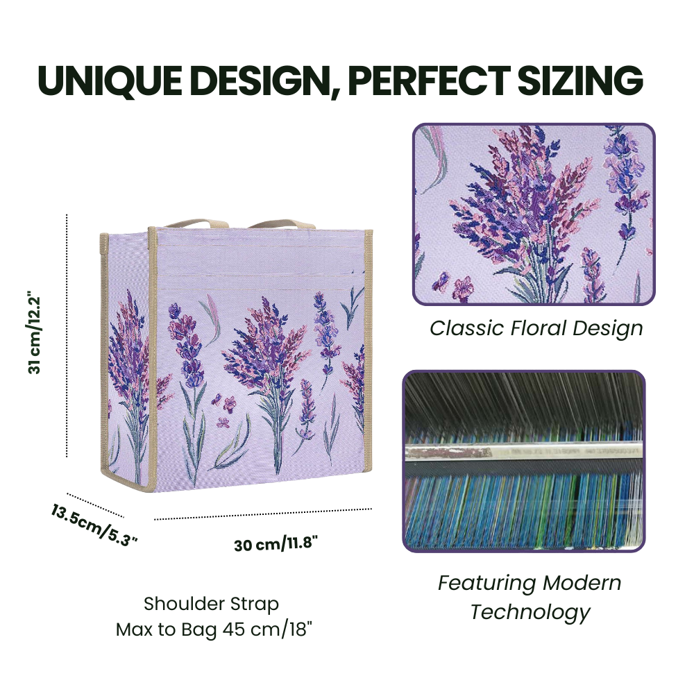 Lavender Shopper Bag