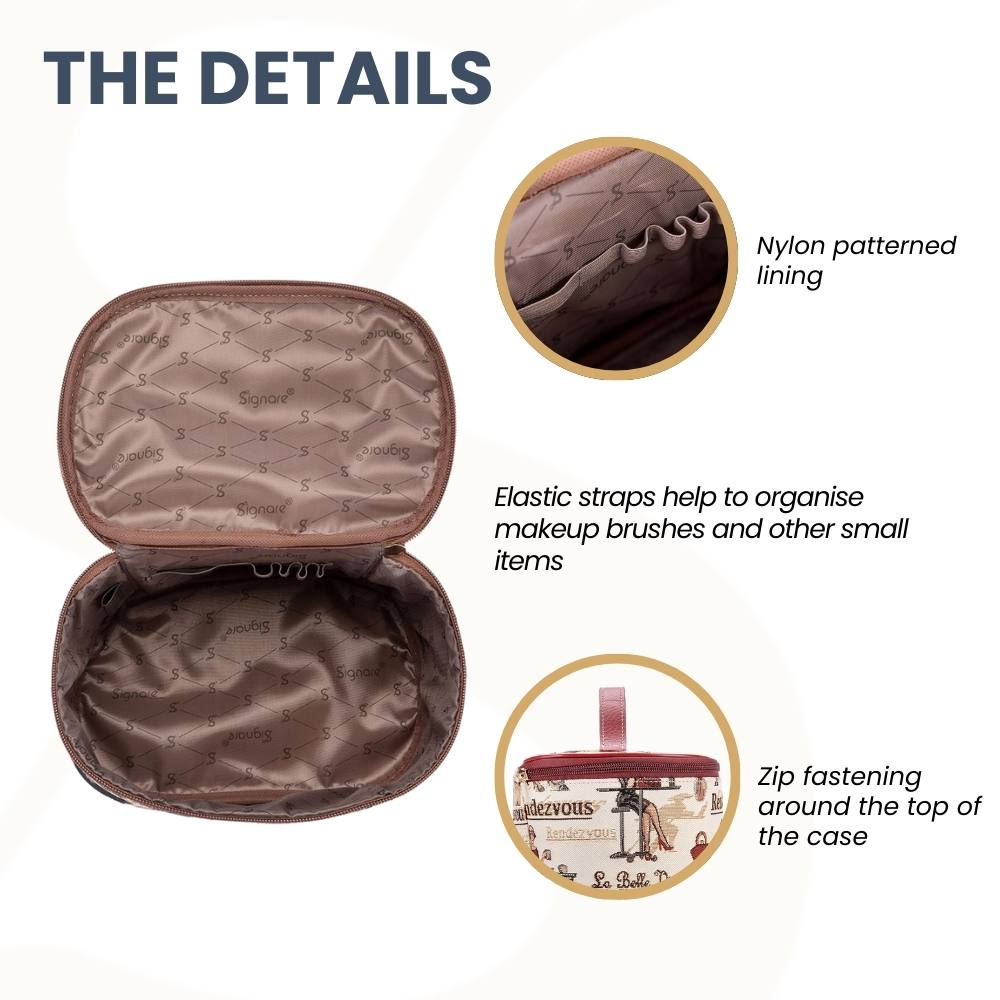 Rendezvous Toiletry Bag/ Toiletries Organizer