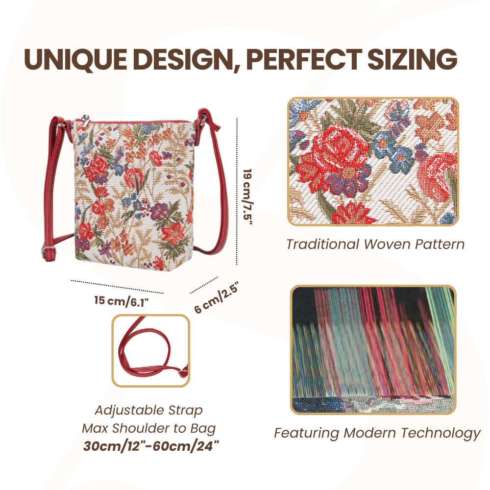 Flower Meadow V&A Licensed Sling Bag