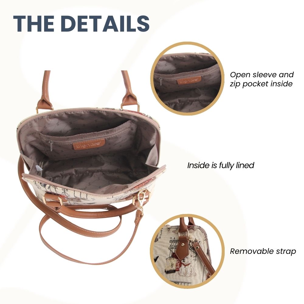 Fashion Dog Animal Design Top Handle Purse Handbag
