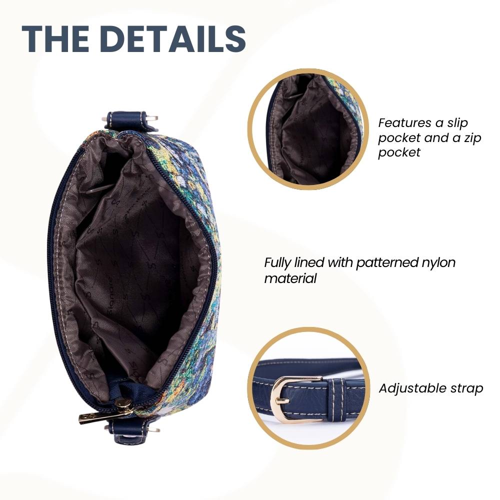 Van Gogh Iris Crossbody Bag