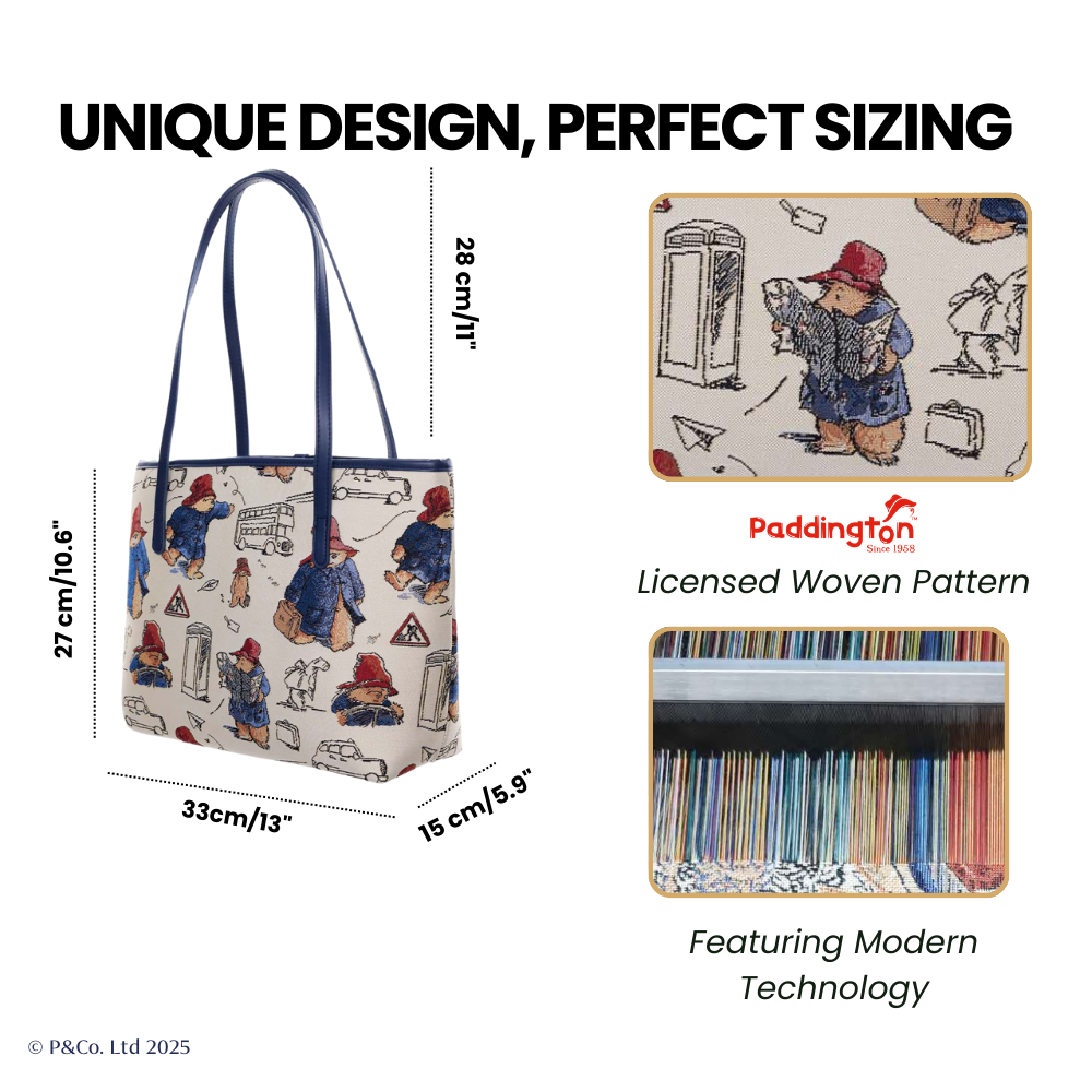 Paddington Bear Shoulder Tote Bag