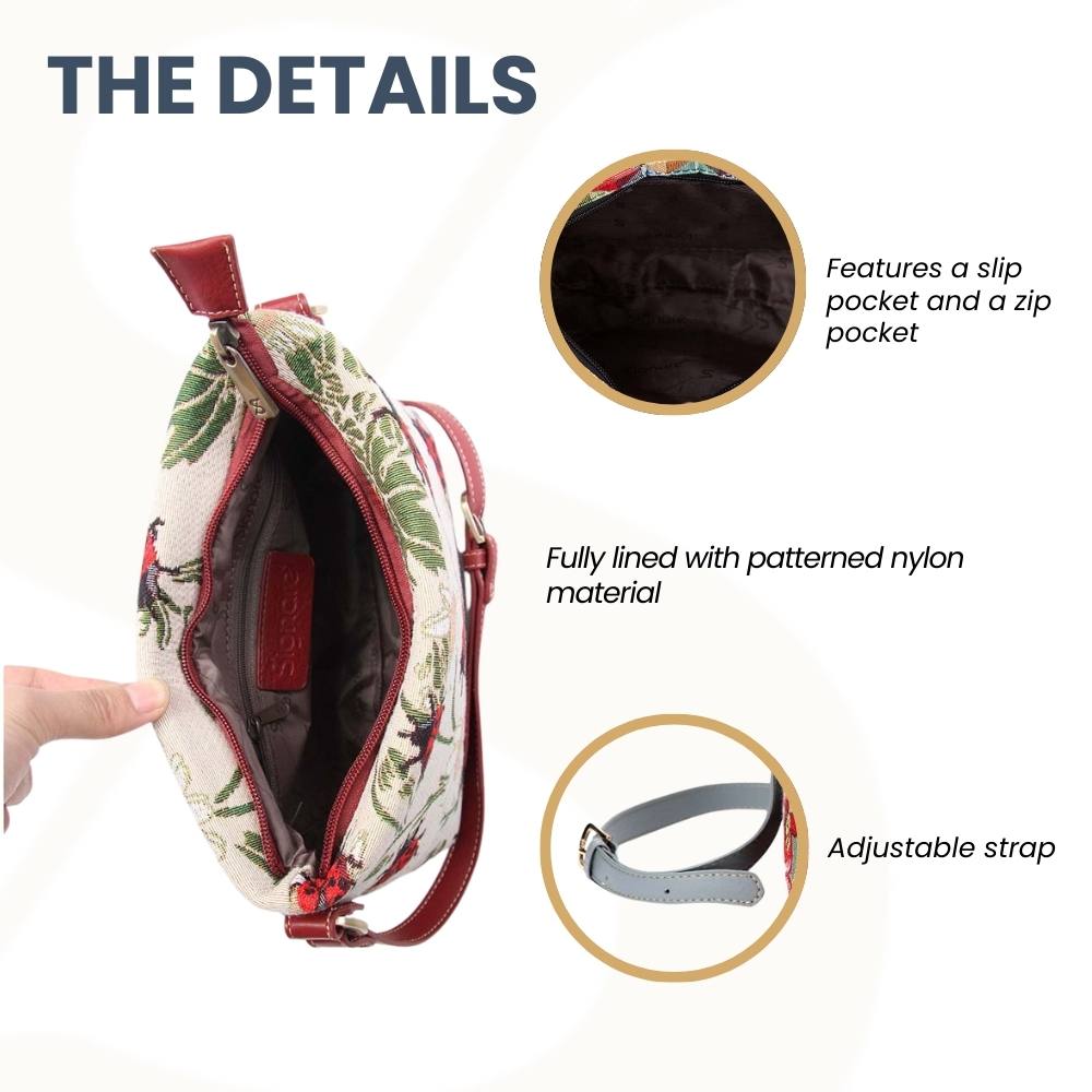 Orchid Crossbody Bag
