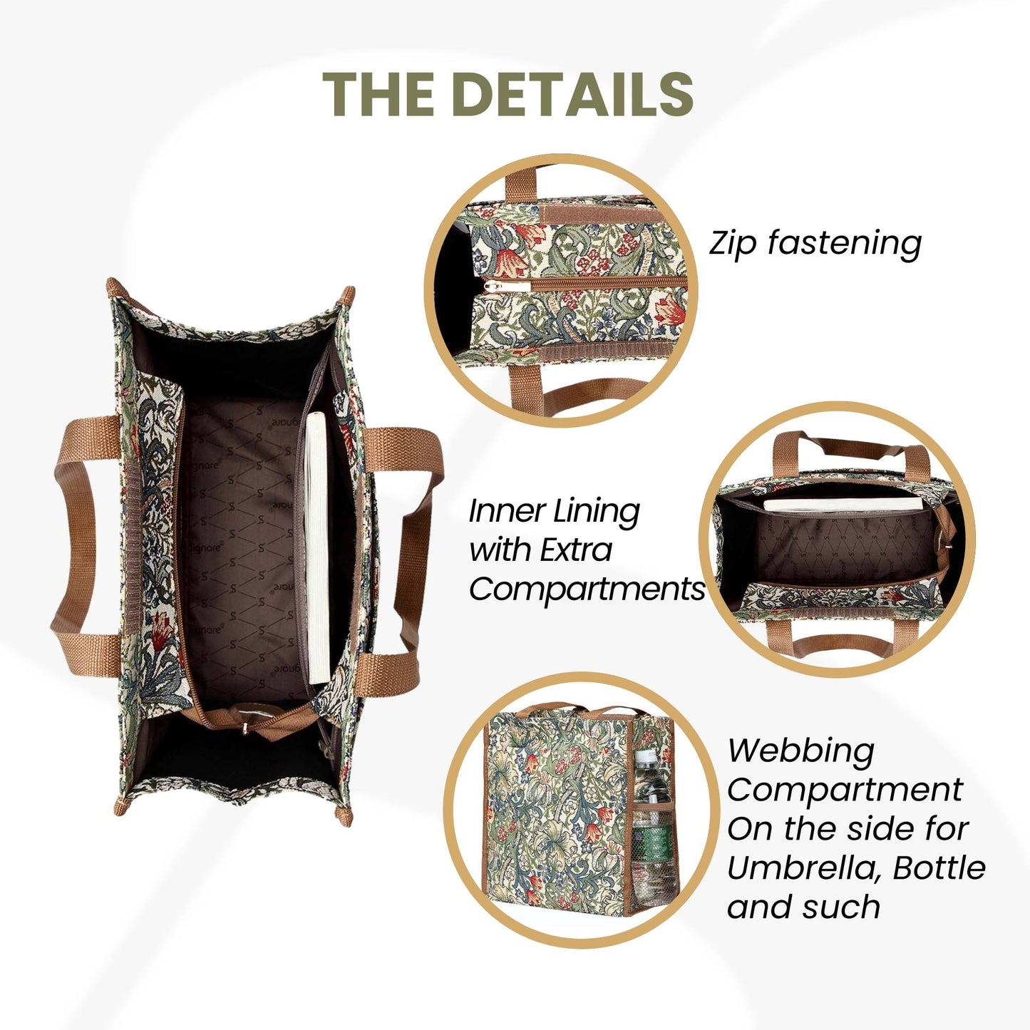 William Morris Golden Lily Shopper Bag
