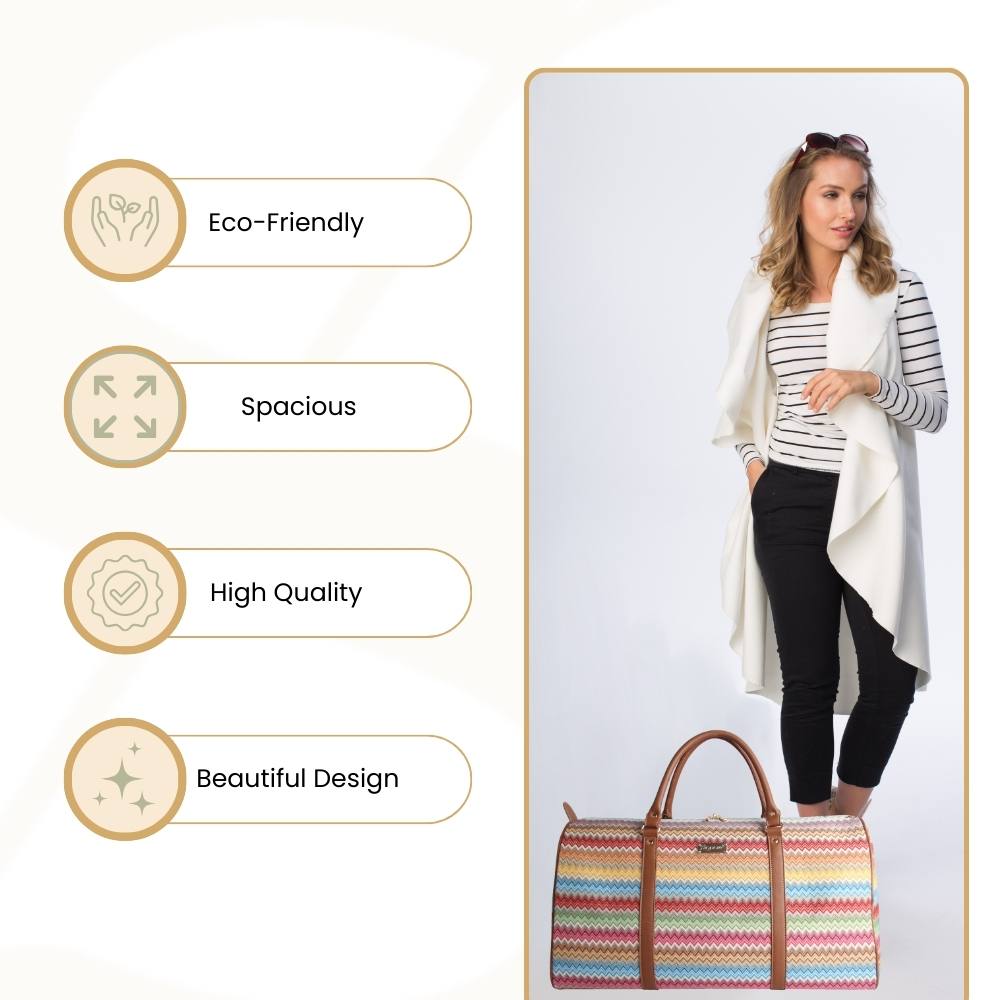 Aztec Zigzag Big Holdall/Duffel Bag