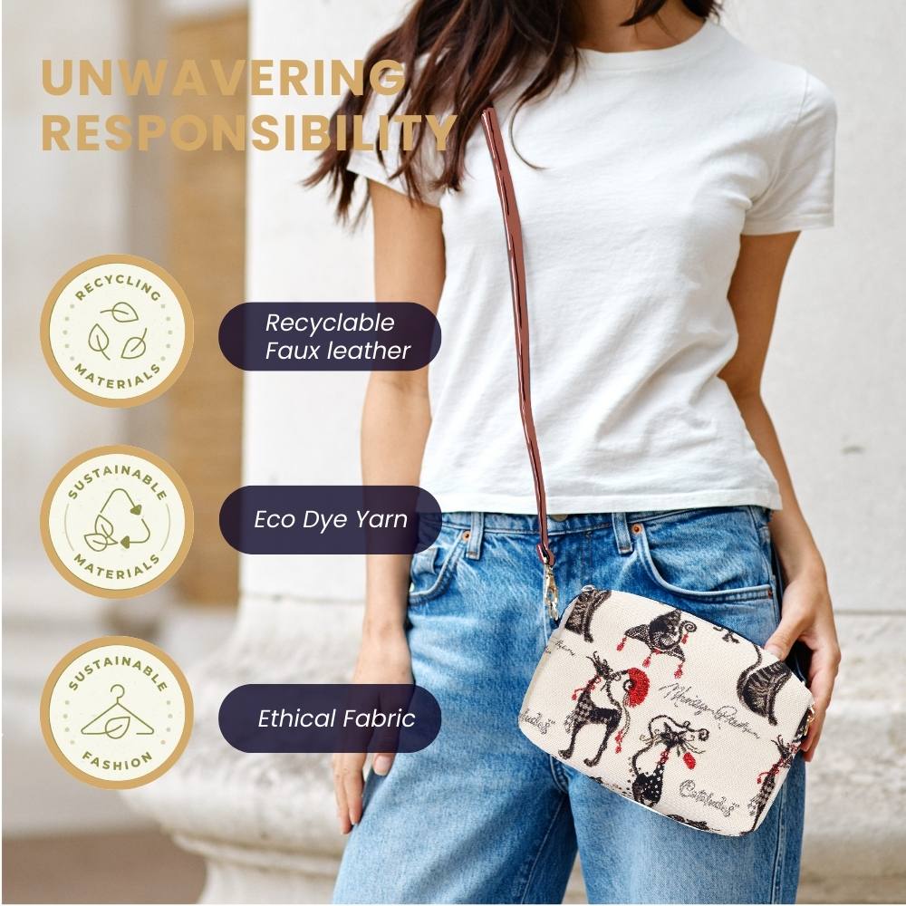 Catitude Cat Hip Length Shoulder Bag
