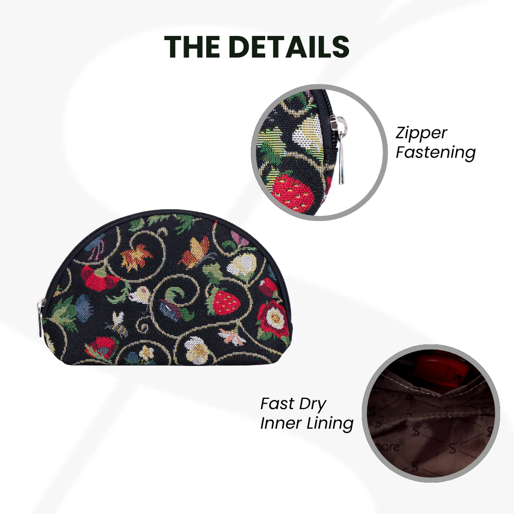 Jacobean Dream Cosmetic Make Up Bag