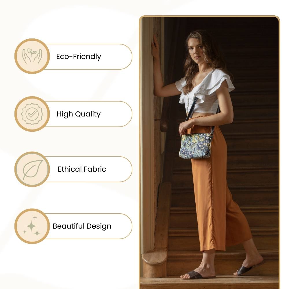 Van Gogh Iris Crossbody Bag