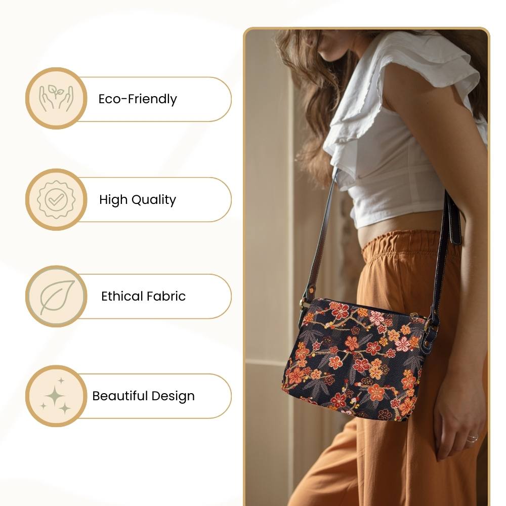 Ume Sakura Crossbody Bag
