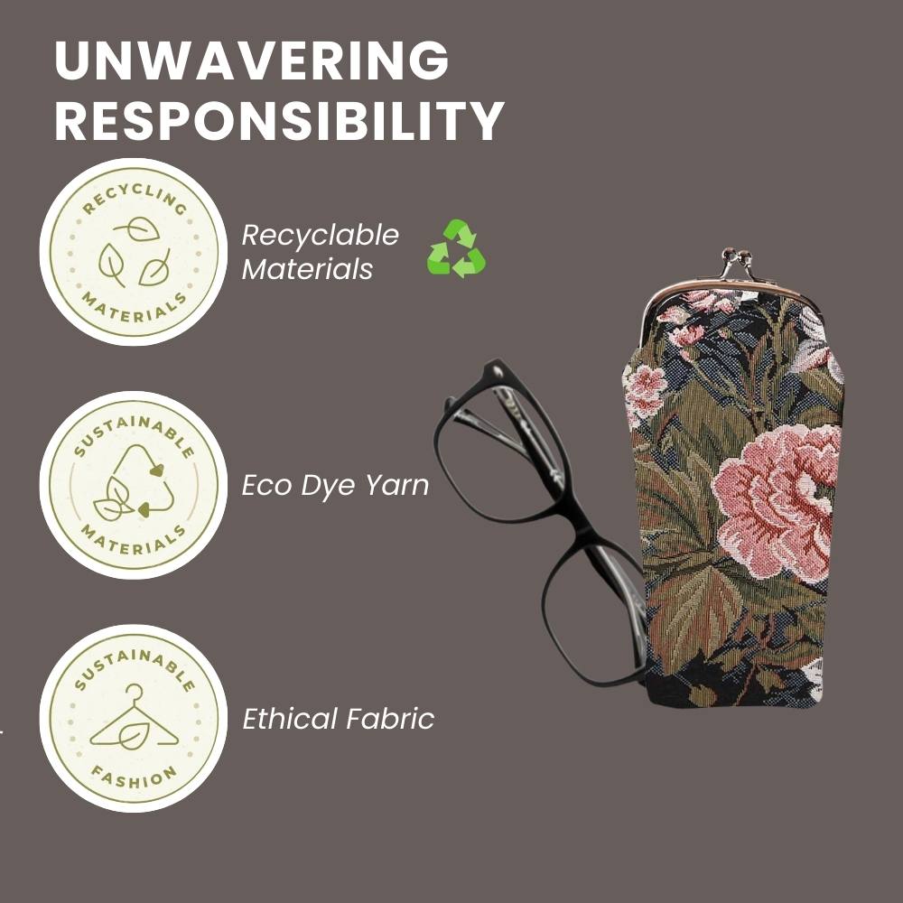 Peony Glasses Pouch/ Case
