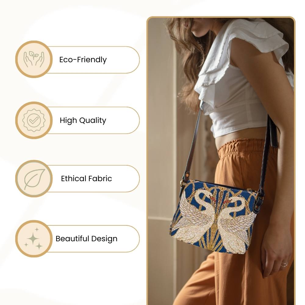 Walter Crane Swan Crossbody Bag