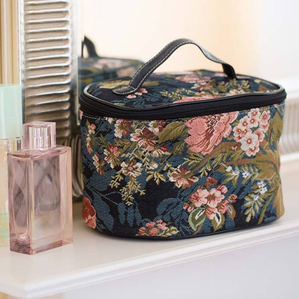Peony Floral Toiletry Bag/ Toiletries Organizer
