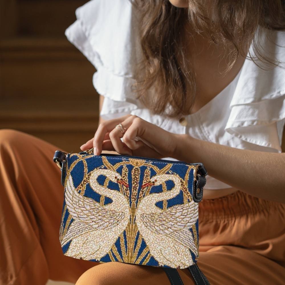 Walter Crane Swan Crossbody Bag