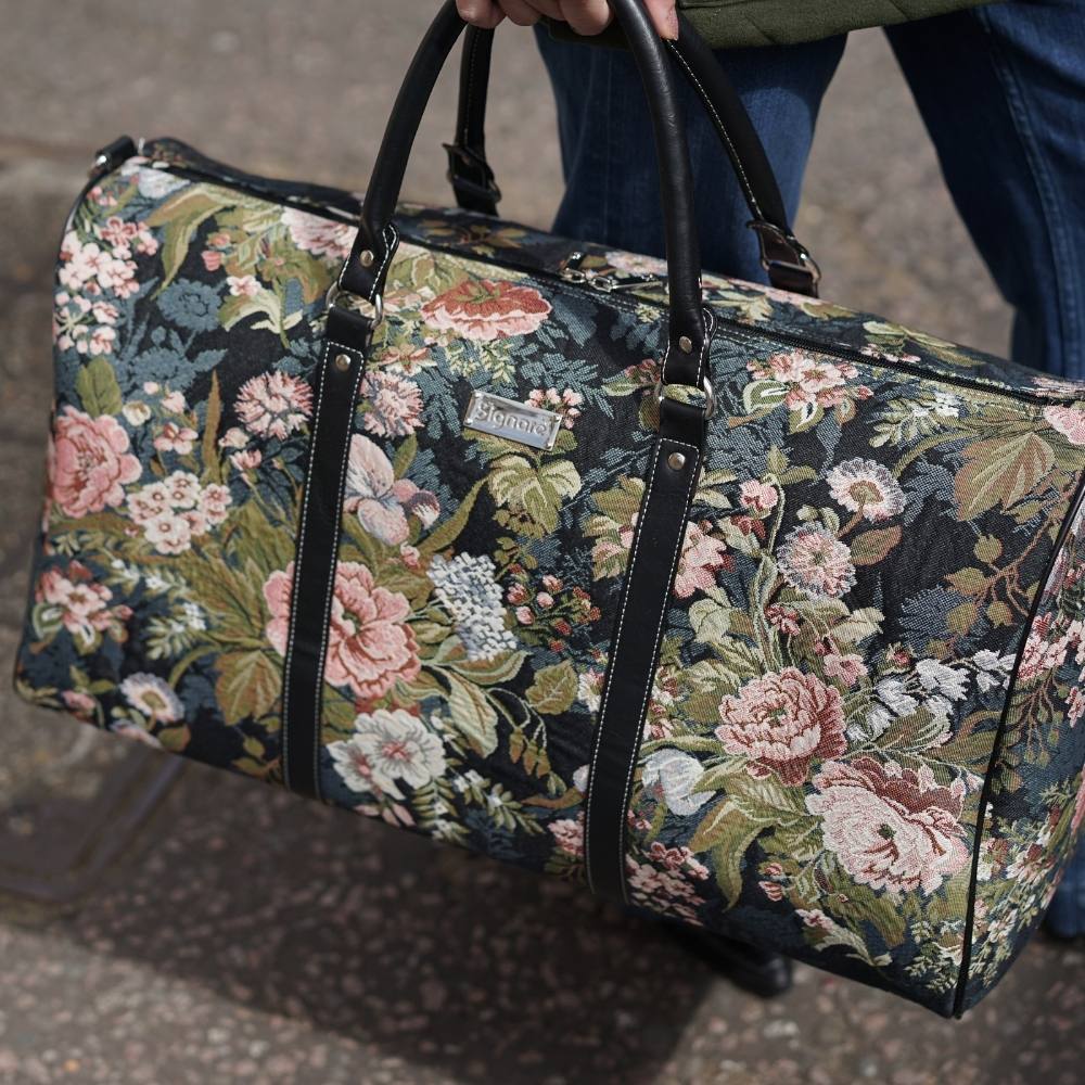 Peony Floral Big Holdall/Duffel Bag