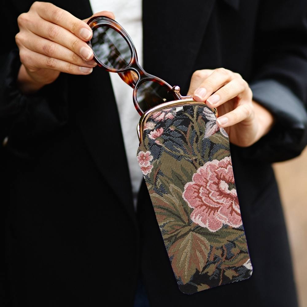 Peony Glasses Pouch/ Case