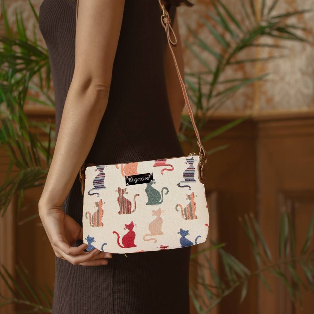 Cheeky Cat Crossbody Bag