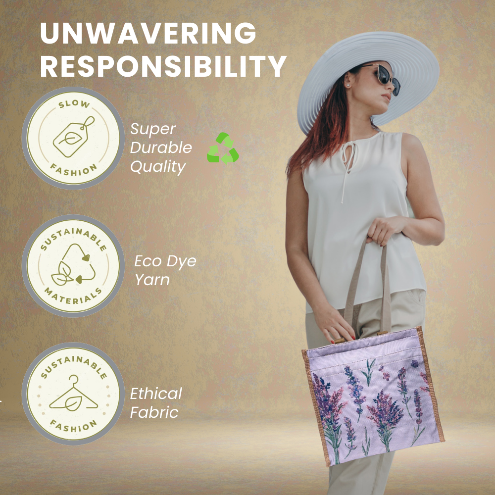 Lavender Shopper Bag