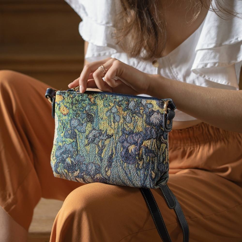 Van Gogh Iris Crossbody Bag