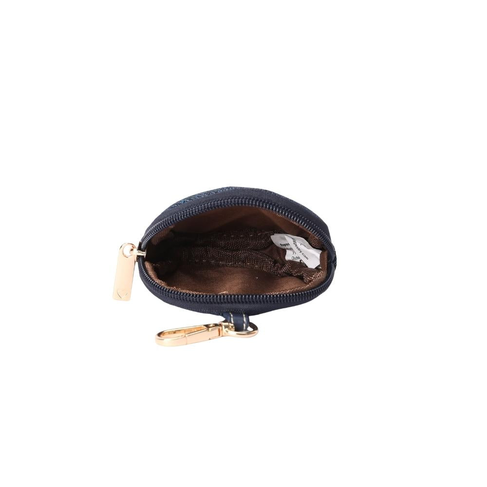 Signare London - Cherry Bubble Zip Charm On Blue Backdrop