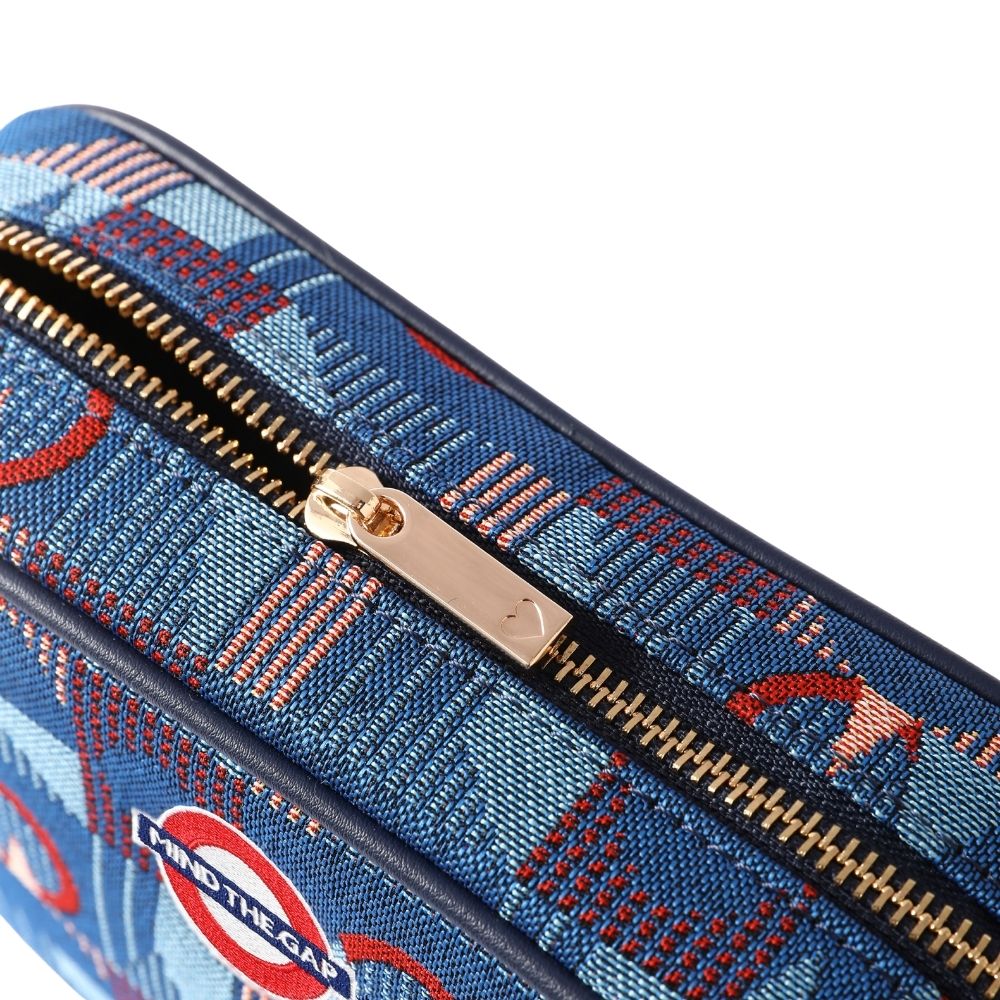 TfL Piccadilly Moquette Mind the Gap Camera Crossbody Bag