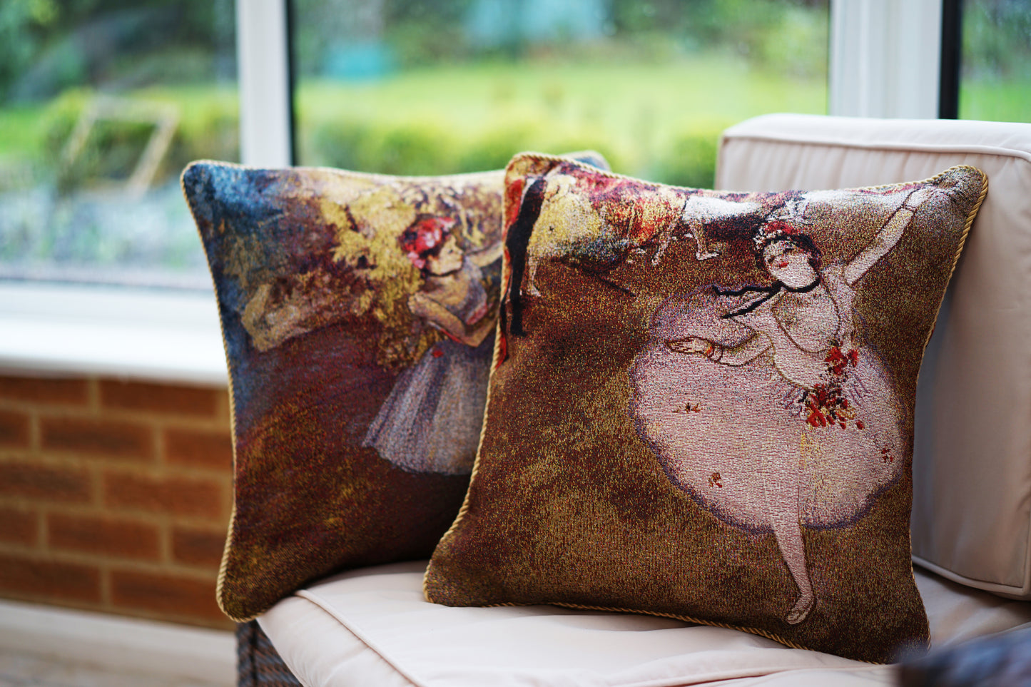 Edgar Degas Ballerina Pillowcase/ Cushion cover 18 x 18 inch