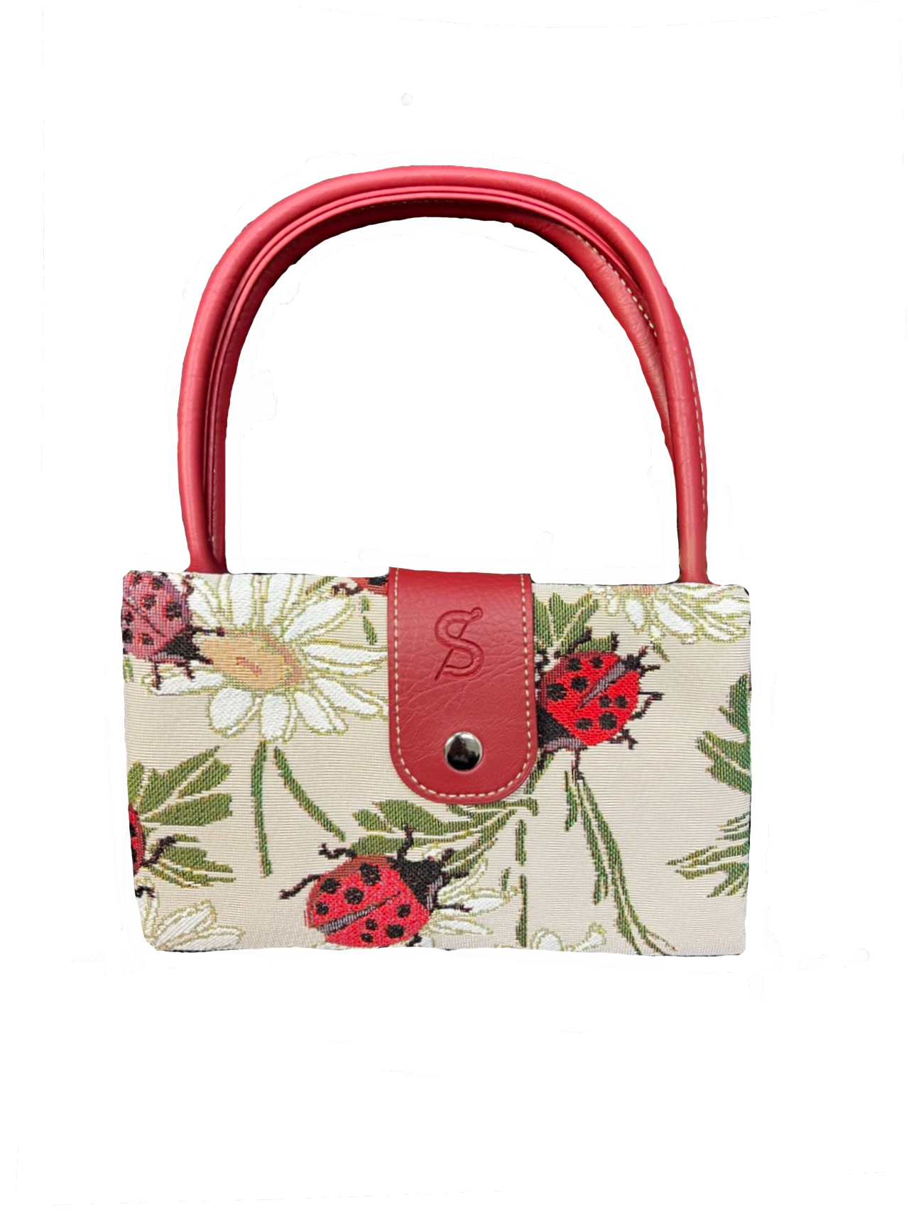 Ladybug Red Folding Bag