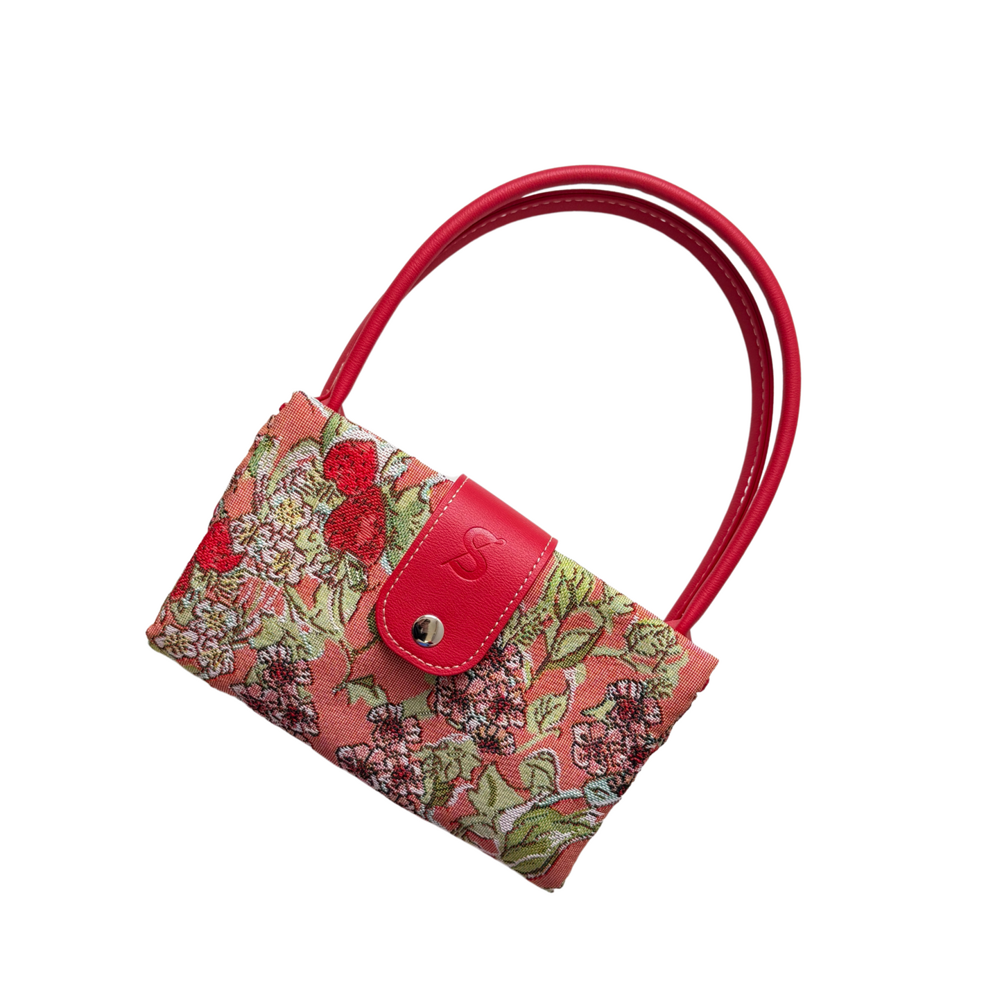 Wild Strawberry Folding Bag