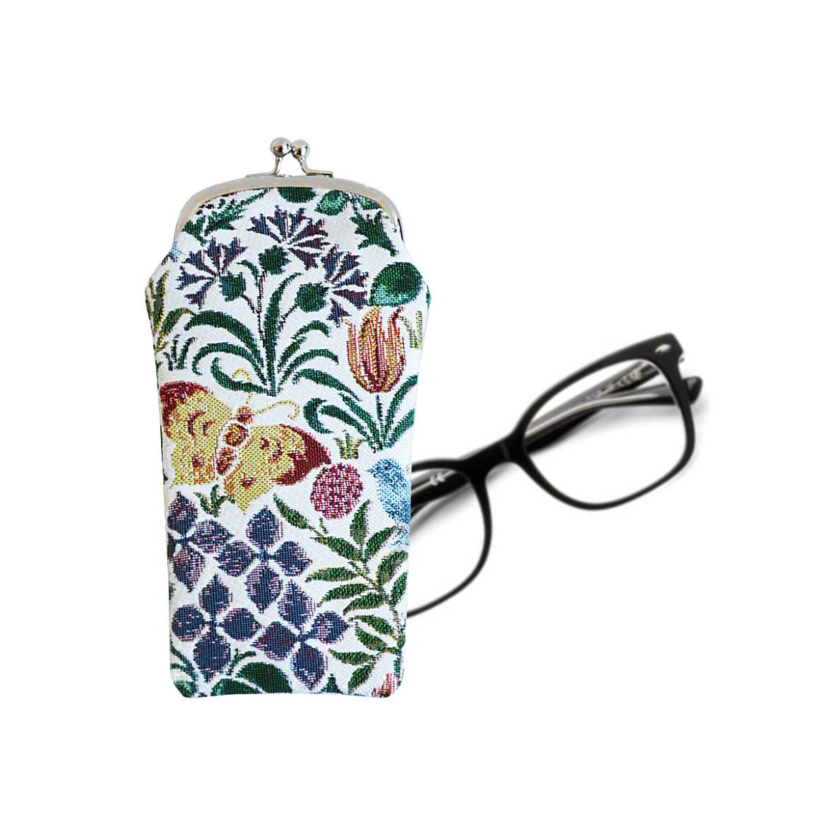 Charles Voysey Spring Flower Glasses Pouch/ Case