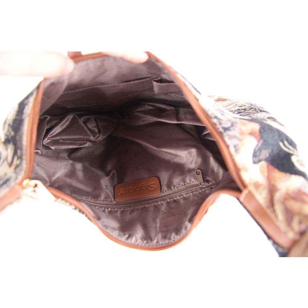 Cat Brown Hobo Handbag Shoulder Bag