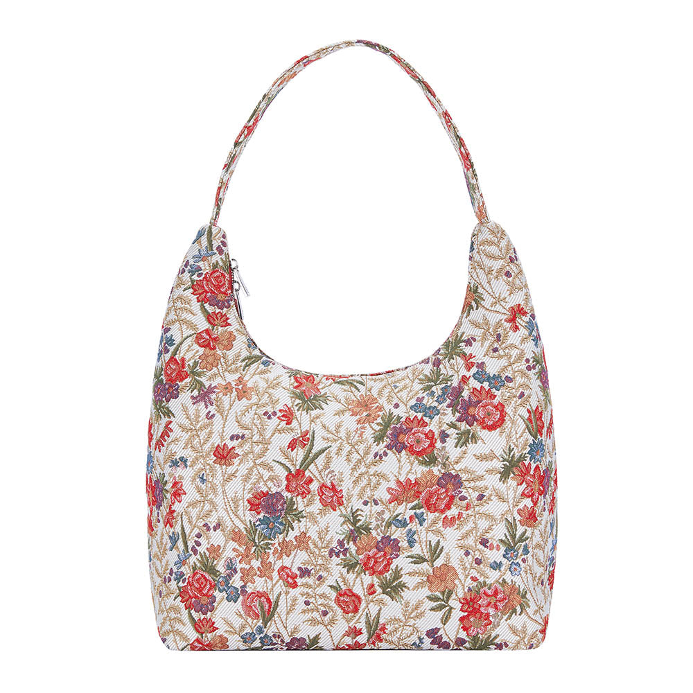 Flower Meadow V&A Licensed Hobo Handbag Shoulder Bag