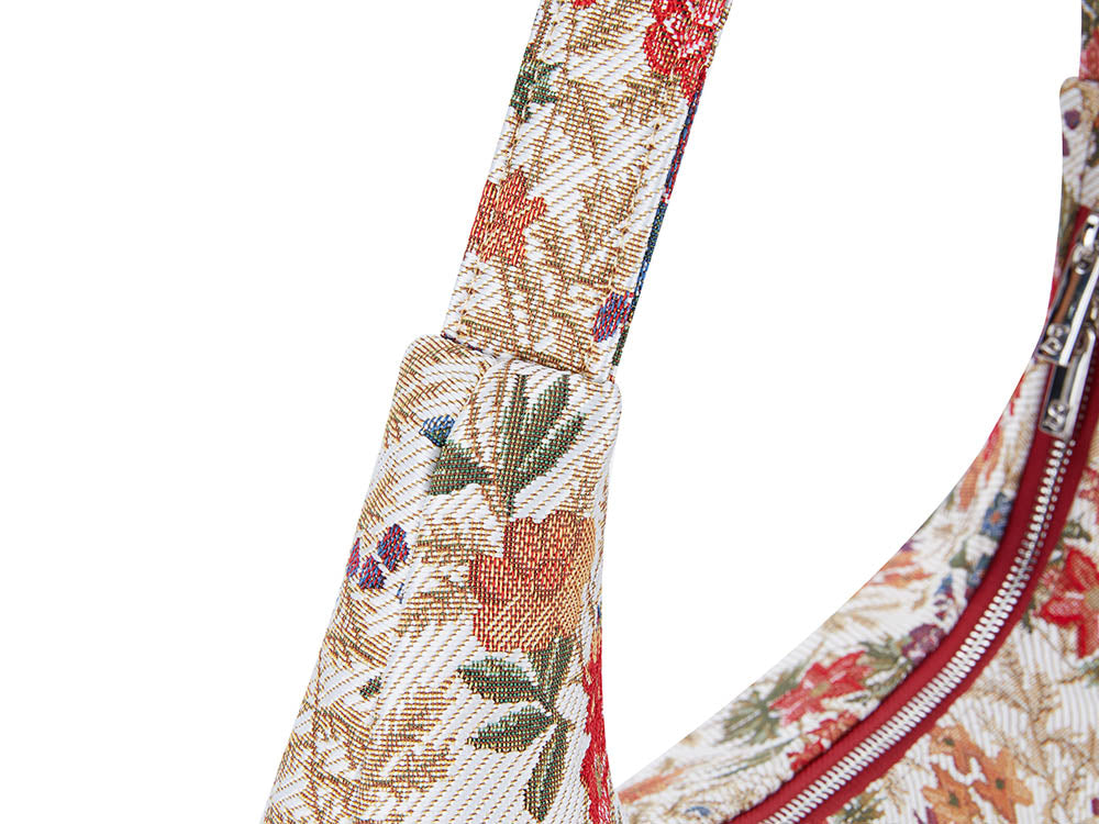 Flower Meadow V&A Licensed Hobo Handbag Shoulder Bag