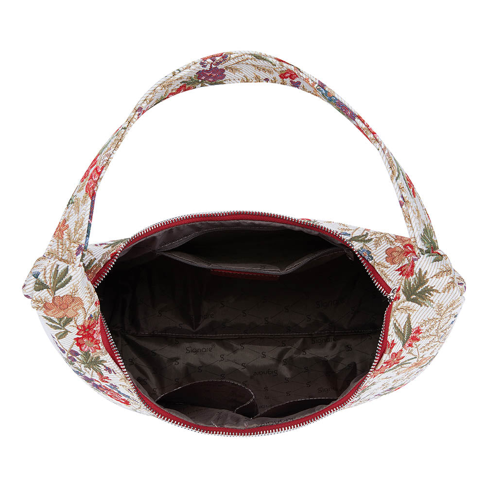 Flower Meadow V&A Licensed Hobo Handbag Shoulder Bag
