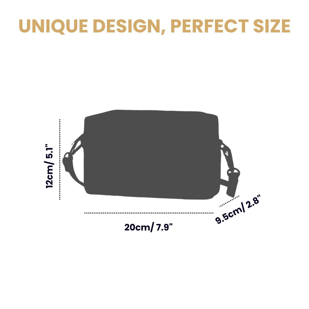 Frida Kahlo Icon Blue Hip Length Shoulder Bag