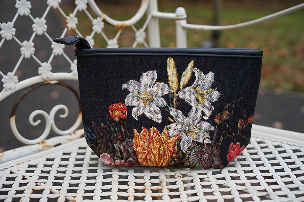 Ambrosius Still Life Art Makeup Bag/ Makeup Pouch